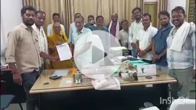 बारां: समिति के डायरेक्टरों ने व्यवस्थापक पर जांच कर कार्रवाई करने की मांग को लेकर कोटा रोड स्थित भवन में MD को ज्ञापन दिया