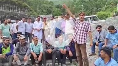डुंडा: नव युगा कंपनी ने बिना सूचना के सिलक्यारा टनल निर्माण से 65 स्थानीय श्रमिकों को हटाया, मजदूर संगठन ने काम रुकवाया