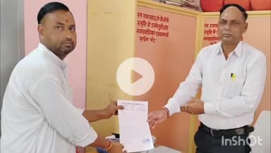 चूरू: चूरू के रतननगर में मंदिर व धर्मशाला के पानी निकासी न होने पर नगर पालिका को दिया ज्ञापन