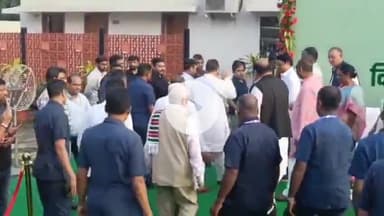 कांके: उपराष्ट्रपति चुनाव: उम्मीदवार बी सुदर्शन रेड्डी ने झामुमो से मांगा समर्थन