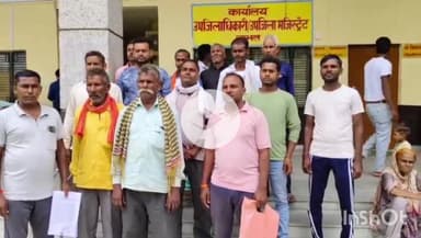 संभल: संभल के ग्राम धुरैटा में शमशान भूमि पर हो रहे अतिक्रमण को लेकर ग्रामीणों ने उप जिलाधिकारी विकास चंद्र को ज्ञापन सौंपा