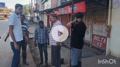 दुर्ग: दुर्ग नगर निगम के आयुक्त सुमित अग्रवाल ने शहर की सड़कों पर अधिकारियों व अमले के साथ कई स्थानों का किया निरीक्षण