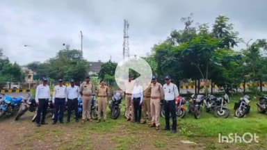 धार: धार शहर में यातायात पुलिस की सख्ती, 40 से अधिक वाहन जब्त, 25 हजार से अधिक का जुर्माना वसूला