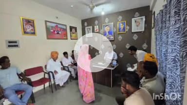 ताल: नगर स्थित कार्यालय में विधायक चिंतामणि मालवीय ने सुनीं जन समस्याएं