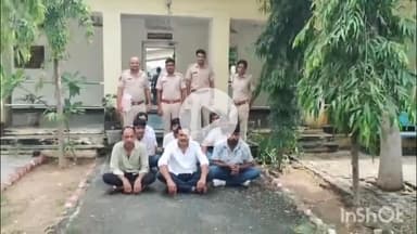 करेड़ा: करेड़ा में लाठियों से मारपीट कर गाड़ियों में तोड़फोड़ करने वाले 8 बदमाशों को न्यायालय में पेश कर भेजा गया जेल