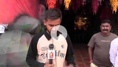 दुर्ग: भिलाई के सेक्टर 2 में पंडाल का भव्य रूप, हजारों की संख्या में उमड़ रहे भक्त