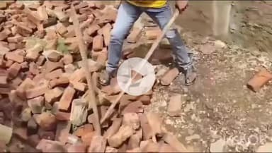 సంతనూతలపాడు: మెడపీ గ్రామంలో ఆరు అడుగుల నాగుపాము కలకలం