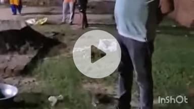 हसनपुर: हसनपुर में दबंगों ने एक व्यक्ति के प्लॉट पर रात में काम शुरू कर किया कब्जा