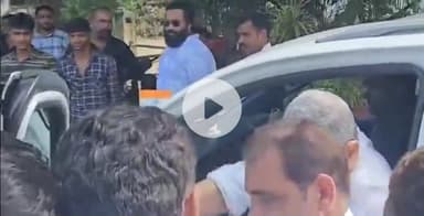 पटना ग्रामीण: पटना में केंद्रीय मंत्री ललन सिंह पूर्व बाहुबली विधायक अनंत सिंह के आवास पहुंचे, मोकामा के लिए रवाना