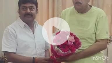 बिश्रामपुर: बिश्रामपुर युवा समाजसेवी अभिमन्यु कुमार सिंह ने वित्त मंत्री से किया मुलाकात