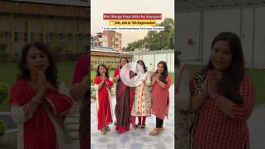 Karigari brings to you Pre Durga Pooja Mela 😍 #ytshorts #prayagraj #durgapuja #shoppingvlog