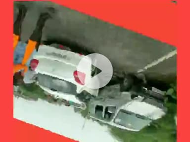 👍👍 ईको व स्विफ़्ट कार में हुई जोरदार टक्कर,दोनों वाहन क्षतिग्रस्त, सवार घायल