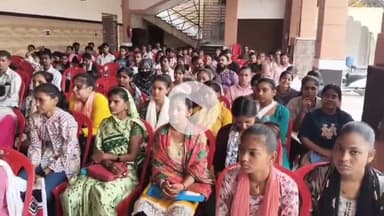 धौलपुर: श्याम कॉम्प्लेक्स में छात्रवृत्ति के लिए आयोजित हुए साक्षात्कार