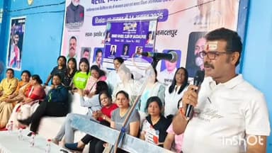 जगदलपुर: इंदिरा प्रियदर्शिनी स्टेडियम में इनर व्हील क्लब द्वारा बैडमिंटन प्रतियोगिता का आयोजन, महापौर संजय पांडे भी शामिल हुए