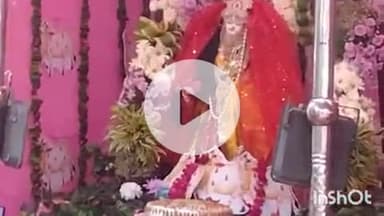 बारां: राधाष्टमी के पर्व पर श्रीजी मंदिर पर श्रद्धालुओं की भीड़ लगी, मंदिर को फूलों से सजाया गया