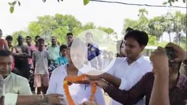 परवलपुर में सड़क निर्माण कार्य का शिलान्यास, जाम की समस्या से मिलेगी राहत