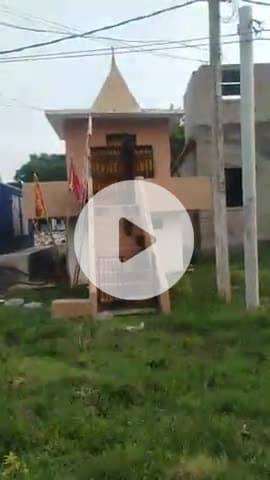 यह सदर अस्पताल आरा के पिछे का यह दुशय है मंदिर मल मूत्र के पानी से चारों तरफ से घिरा हुआ है 
#आरा #धर्म