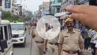 किशनगढ़: मनोहर सिंह से मारपीट व जानलेवा हमले के मामले में राजपूत समाज के आह्वान पर किशनगढ़ में बंद, अग्रसेन चौराहे से निकली रैली