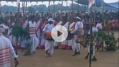 किस्को: संस्कृति की धुन पर सजा मिलन समारोह, आदिवासी वेशभूषा और मांदर की गूंज ने बांधा समां