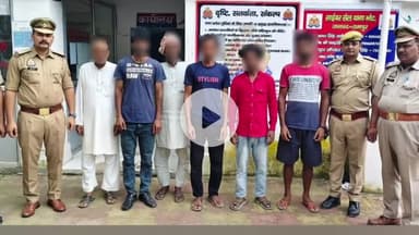 रामपुर: रविवार को थाना भोट क्षेत्र से आर्म्स एक्ट, शराब तस्करी व मारपीट के मामलों में 6 वारण्टी आरोपियों को गिरफ्तार किया गया