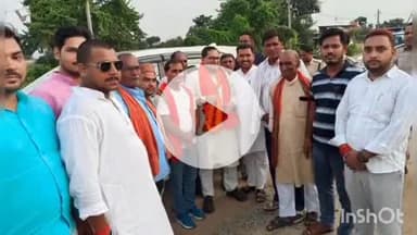 अरवल: बैदराबाद में भाजपा कार्यकर्ताओं ने सभापति अवधेश नारायण सिंह का भव्य स्वागत किया