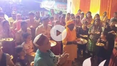 रफीगंज: महराजगंज में गणेश उत्सव के अंतिम दिन महाआरती में थानाध्यक्ष शामिल हुए, भक्तों की उमड़ी भीड़