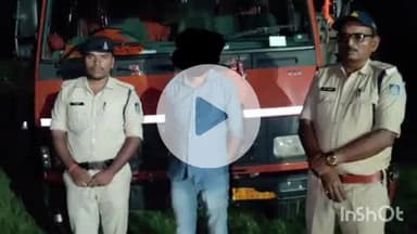 पुष्पराजगढ़: करन पठार पुलिस ने गिट्टी का अवैध परिवहन करते हुए एक ट्रक किया ज़ब्त