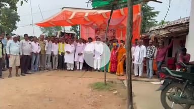 सिंगरौली: कांग्रेस शहर के नवनियुक्त जिलाध्यक्ष का ग्रामीण क्षेत्र में भव्य स्वागत, जिलाध्यक्ष ने सभी को एकजुट होने की बात कही