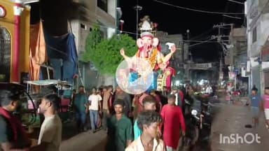 मुंगेर: मुंगेर शहर में स्थापित विभिन्न गणेश प्रतिमाओं का सोझी गंगा घाट पर किया गया विसर्जन