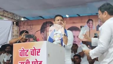 रतलाम नगर: रतलाम: आमसभा में कांग्रेस प्रदेश अध्यक्ष पटवारी, मोदी और मोहन पर बरसे