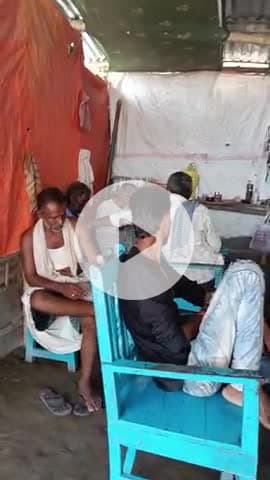 #maheshpur chauk per ganja ka adda Banakar rakhte Hain salon wale aur kuchh gadi Wale yatriyon Ko Hoti Hai Bhari paresha