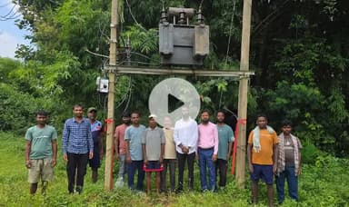 रातू: भाजपा अल्पसंख्यक मोर्चा अध्यक्ष ने ट्रांसफॉर्मर का उद्घाटन किया!