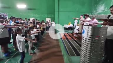 रतलाम नगर: राष्ट्रीय खेल दिवस पर राज्यसभा सांसद, पुलिस उप महानिरीक्षक एवं पुलिस अधीक्षक ऑफिसर्स क्लब में...