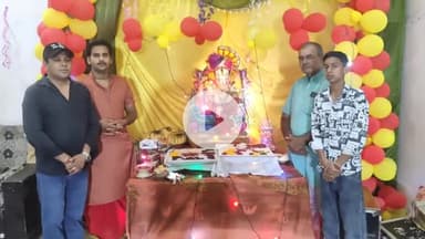 धनौरा: गजरौला शहर में गणपति बप्पा मोरिया के जयकारों के साथ भजन कीर्तन का हुआ आयोजन