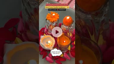 Unboxing pure magic with Heart Loom Candles 🕯️💛 #ytshorts #diycandle #candles #homedecor