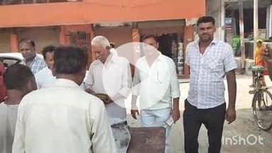 औरैया: दिबियापुर कस्बा के कमला मैरिज होम के समीप राधा कृष्ण अष्टमी पर हुआ विशाल भंडारा