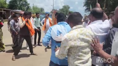 जगदलपुर: नगरनार मंडल के भाजपा कार्यकर्ताओं ने प्रधानमंत्री के विरुद्ध अभद्र भाषा से आक्रोशित होकर राहुल गाँधी का पुतला फूंका