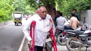 कन्नौज: नेकपुर कायस्थ का रहने वाला विकलांग व्यक्ति एसपी ऑफिस पहुंचा, अपने साथ हुए उत्पीड़न के संबंध में दिया शिकायती पत्र