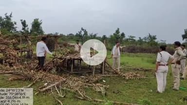 बटियागढ़: महुआखेड़ा में वनभूमि से हटाया गया अवैध अतिक्रमण, वन विभाग की कार्रवाई