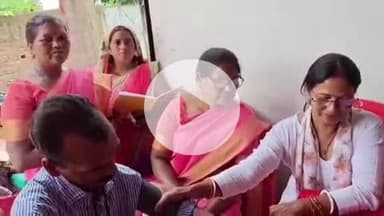 गुमला: शांति नगर में स्वास्थ्य शिविर का आयोजन किया गया