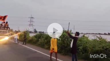 नगर नौसा: हरगोपालपुर गांव में अखंड कीर्तन के लिए निकाली गई भव्य कलश शोभायात्रा