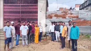 बिश्रामपुर: विश्रामपुर में दुर्गा पूजा पंडाल निर्माण के लिए भूमि पूजन, कलकत्ता से बुलाए गए कारीगर करेंगे भव्य सजावट