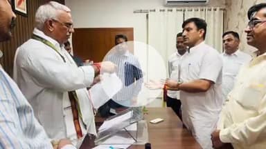 बाड़मेर: बाड़मेर भाजपा के जिलाध्यक्ष अनंत राम बिश्नोई ने विभिन्न मंत्रियों से मुलाकात कर क्षेत्र के मुद्दों पर की चर्चा