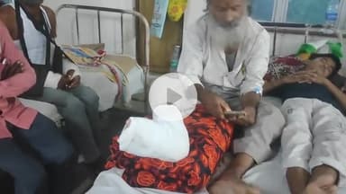 झालरापाटन: झालरापाटन के सूरजपोल क्षेत्र में दो बाइकों की भिड़ंत, हादसे में बाइक सवार एक व्यक्ति घायल, जिला अस्पताल में भर्ती