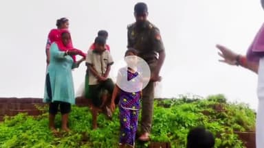 मांट: नौहझील में बाढ़ में फंसे दर्जनों मजदूरों को पुलिस और विधायक ने किया रेस्क्यू