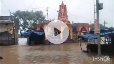 ताल: मूसलाधार बारिश से पिपलौदा तहसील में जलभराव, खेत और सड़कें बनीं तालाब