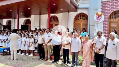 ओरमांझी: मनरेसा हाउस में डॉ. कामिल बुल्के की जयंती धूमधाम से मनाई गई, बड़ी संख्या में लोग रहे मौजूद