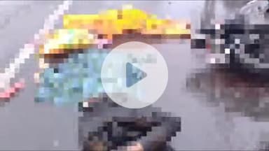 बलरामपुर: रसूलाबाद के पास भीषण सड़क हादसा, तेज रफ्तार ट्रक ने बाइक सवार को मारी टक्कर, एक युवक और महिला की हुई दर्दनाक मौत