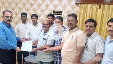 राजसमंद: राजस्थान राजसमन्द शिक्षक संघ (अम्बेडकर) ने 14 सूत्रीय लंबित मांगों को लेकर सौंपा ज्ञापन