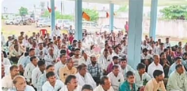 खालवा: खालवा में संयुक्त कृषक संगठन की तहसील स्तरीय बैठक संपन्न